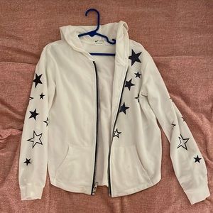 White Zipper Jacket